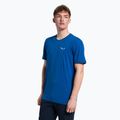 Tricou de trekking pentru bărbați Salewa Alpine Hemp Logo albastru 00-0000028132