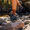 Șosete de trekking pentru bărbați Salewa MTN TRN Sal. AM Crew gri-maro 00-0000069029 10