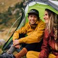 Șosete de trekking pentru bărbați Salewa MTN TRN Sal. AM Crew gri-maro 00-0000069029 11