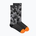 Șosete de trekking pentru bărbați Salewa Pedroc Camo AM Crew negru-gri 00-0000069039