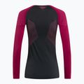 DYNAFIT Speed Dryarn LS tricou termic pentru femei negru-roșu 08-0000071057 2