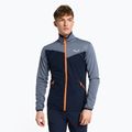 Hanorac bărbătesc Salewa Puez Hybrid PL FZ fleece sweatshirt navy-grey 00-0000027388