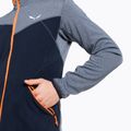 Hanorac bărbătesc Salewa Puez Hybrid PL FZ fleece sweatshirt navy-grey 00-0000027388 4