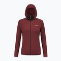 Salewa bluză de trekking pentru femei Lavaredo Hemp cu glugă cu glugă roșu 00-0000028238 8
