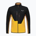 Hanorac bărbătesc Salewa Ortles AM fleece sweatshirt negru/galben 00-0000028178 4