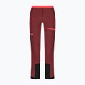 Pantaloni softshell pentru femei Salewa Sella DST Lights roșu 00-0000028475 4