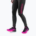 Colanți de alergare pentru femei DYNAFIT Reflective black out pink glo 4