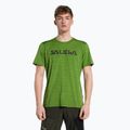 Cămașă de trekking pentru bărbați Salewa Puez Hybrid 2 Dry verde 27397