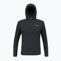 Bluză de trekking pentru bărbați Salewa Pedroc PL Hooded black out