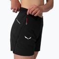 Pantaloni scurți de trekking pentru femei Salewa Pedroc Pro Dst Cargo black out 7
