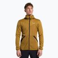 Hanorac bărbătesc Salewa Puez Melange PL FZ Hoody maro 00-0000027386