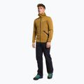 Hanorac bărbătesc Salewa Puez Melange PL FZ Hoody maro 00-0000027386 2