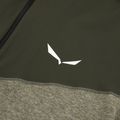 Bluză de trekking pentru bărbați Salewa Puez 2 Dry Hood FZ dark olive melange 3