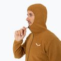 Hanorac bărbătesc Salewa Nuvolo EN fleece sweatshirt maro auriu melange 4