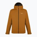 Geacă de ploaie pentru bărbați Salewa Puez GTX Paclite golden brown