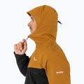 Salewa Puez GTX 2L jachetă de ploaie pentru bărbați maro auriu 5