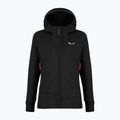 Bluză de trekking pentru femei Salewa Puez PL Hooded black out