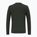 Longsleeve de trekking pentru bărbați Salewa Solidlogo Dry dark olive 2