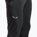 Pantaloni bărbătești de trekking Salewa Pedroc 2 Dst Hyb negru out 3