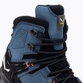 Cizme de trekking pentru bărbați Salewa MTN Trainer 2 Mid GTX java albastru/negru 8