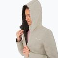 Bluză de trekking pentru femei Salewa Sarner 2L Wool Fz Hoody oatmeal 4