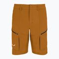 Pantaloni scurți de trekking pentru bărbați Salewa Puez DST Cargo golden brown