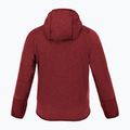 Bluză de trekking pentru copii Salewa Agner Melange PL FZ Hoody syrah 2