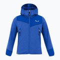 Bluză de trekking pentru copii Salewa Agner Melange PL FZ Hoody electric