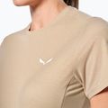 Tricou de trekking pentru femei Salewa Puez Dry quicksand 4