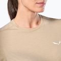 Tricou de trekking pentru femei Salewa Puez Dry quicksand 5