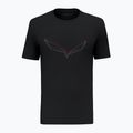 Tricou pentru bărbați Salewa Pure Eagle Frame Dry black out
