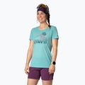 DYNAFIT Transalper Graphic SS femei trekking T-shirt albastru marin