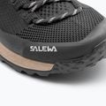 Încălțăminte de drumeție pentru femei Salewa Puez Knit Mid Ptx black / black 6