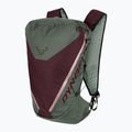 Rucsac turistic DYNAFIT Traverse 22 l sage/burgundy