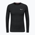 Longsleeve termoactiv pentru bărbați Salewa Cristallo Warm Amr black out