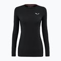 Longsleeve termoactiv pentru femei Salewa Cristallo Warm AMR black out