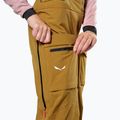 Pantaloni de schi pentru femei Salewa Sella Free 3L Ptx golden brown 6