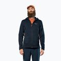 Bluză de trekking pentru bărbați Salewa Puez Rocca Polarlite Hood navy blazer