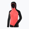 Bluză de trekking pentru femei DYNAFIT Transalper Light Polartec Hoody black out cabana/6170 4
