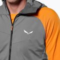 Tricou de trekking pentru bărbați Salewa NXT Hyb 1/2 Zip Tee nuanță liniștită 4