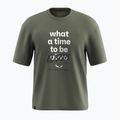 Bărbați Salewa Eagle Outside Loose verde decolorat T-shirt