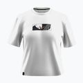 Tricou pentru femei Salewa Eagle Hybrid Loose optical alb