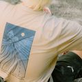 Bărbați Salewa Eagle Sunset Loose quicksand T-shirt 3