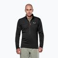 Bluză de trekking pentru bărbați Salewa Puez Cammio Polarlite Half Zip Black Out