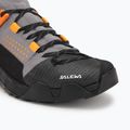 Pantofi de abordare pentru bărbați Salewa Wildfire Nxt Knit aliaj / tumeric 7