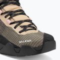 Pantofi de abordare Salewa Wildfire Nxt Mid GTX Quicksand / etruscan red pentru bărbați 7