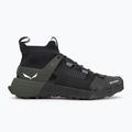 Pantofi de abordare pentru bărbați Salewa Wildfire Nxt Knit onyx / dark olive 2