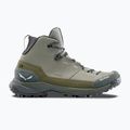 Salewa cizme de trekking pentru bărbați Puez Leather Mid Ptx shadow / dark olive