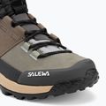 Salewa cizme de trekking pentru femei Puez Leather Mid Ptx bungee cord / onyx 7
