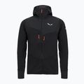 Bluză de trekking pentru bărbați Salewa Agner PL Hooded black out